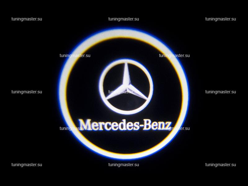 LED проектор дверной с логотипом Mercedes Benz LED проектор дверной с логотипом Mercedes Benz