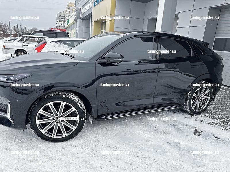 Пороги боковые для Changan UNI-K (LB007) Пороги боковые для Changan UNI-K (LB007)