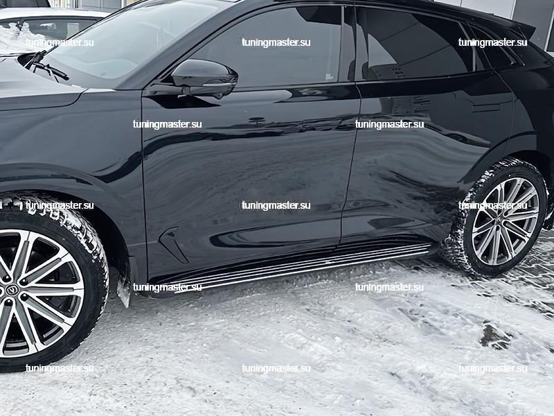 Пороги боковые для Changan UNI-K (LB007) Пороги боковые для Changan UNI-K (LB007)